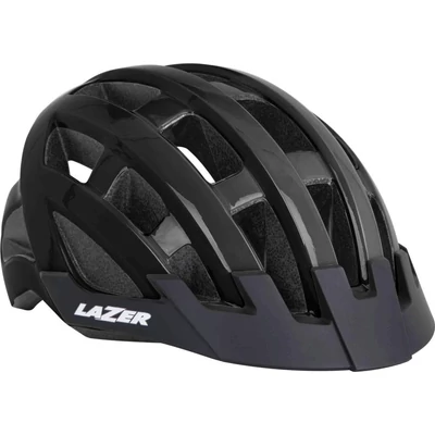 FEJVÉDŐ LAZER COMPACT FEKETE UNISIZE (54-61CM)