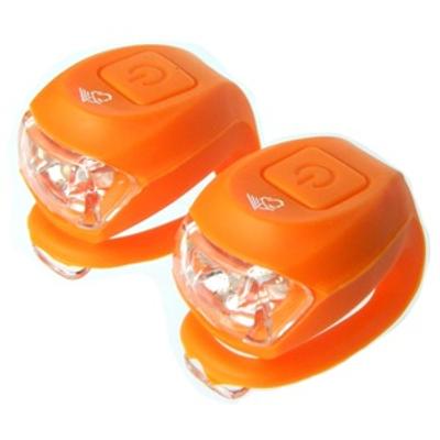 Villogó VELOTECH 2LED NARANCS