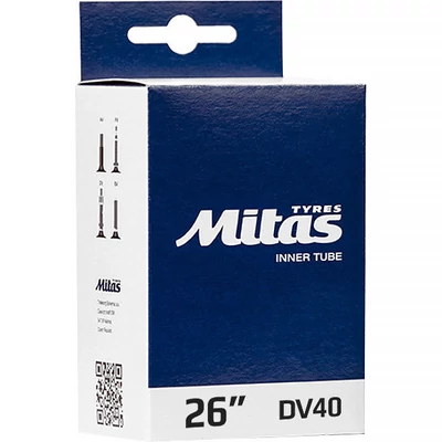 47/62-559 26x1,75/2,45 DV40 Rubena kerékpár tömlő