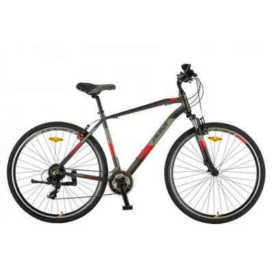 KRP 28" Forester Comp szürke/piros L